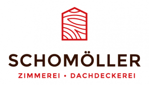 Das Bild zeigt das Logo der Schomöller Zimmerei & Dachdeckerei GmbH.